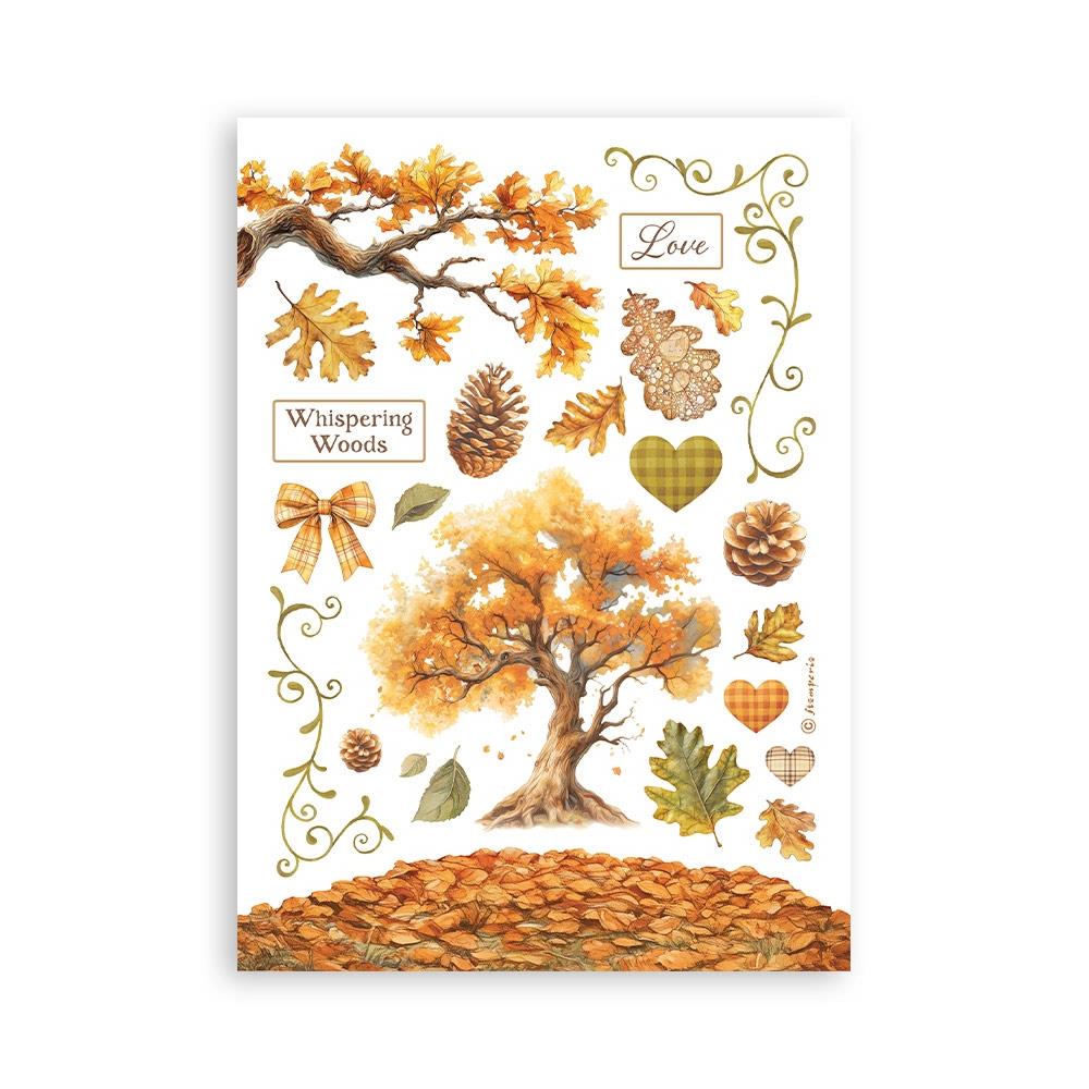 Stamperia Washi Pad A5 - Whispering Woods