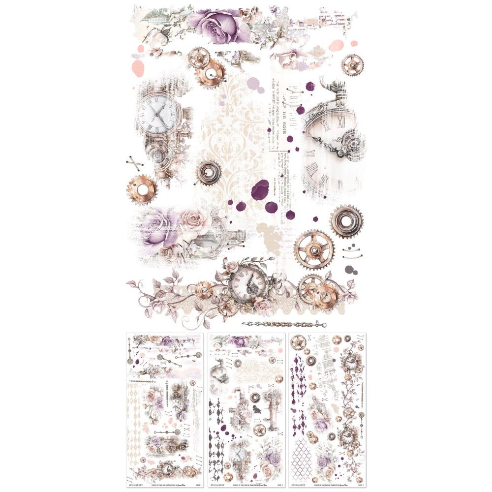 49 And Market Rub-On Transfer Set - Echoes Of Time