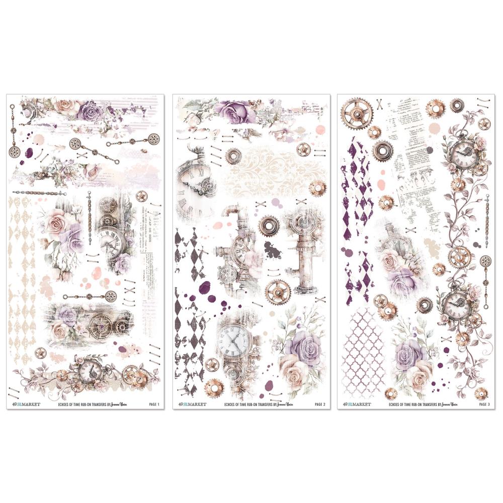 49 And Market Rub-On Transfer Set - Echoes Of Time
