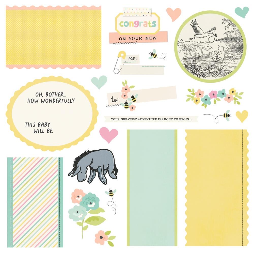Simple Stories Simple Cards Card Kit - Classic Pooh Baby