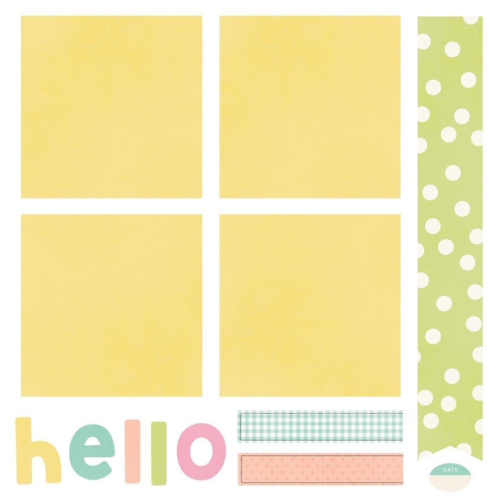 Simple Stories Page Kit - Classic Pooh Baby