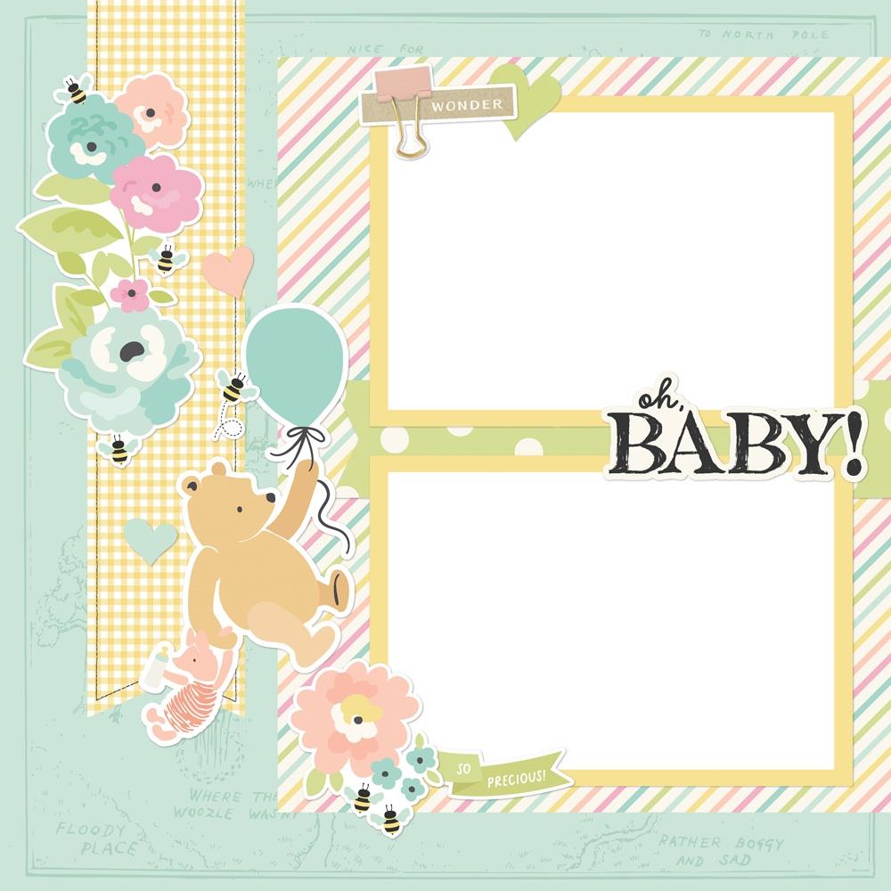 Simple Stories Page Kit - Classic Pooh Baby