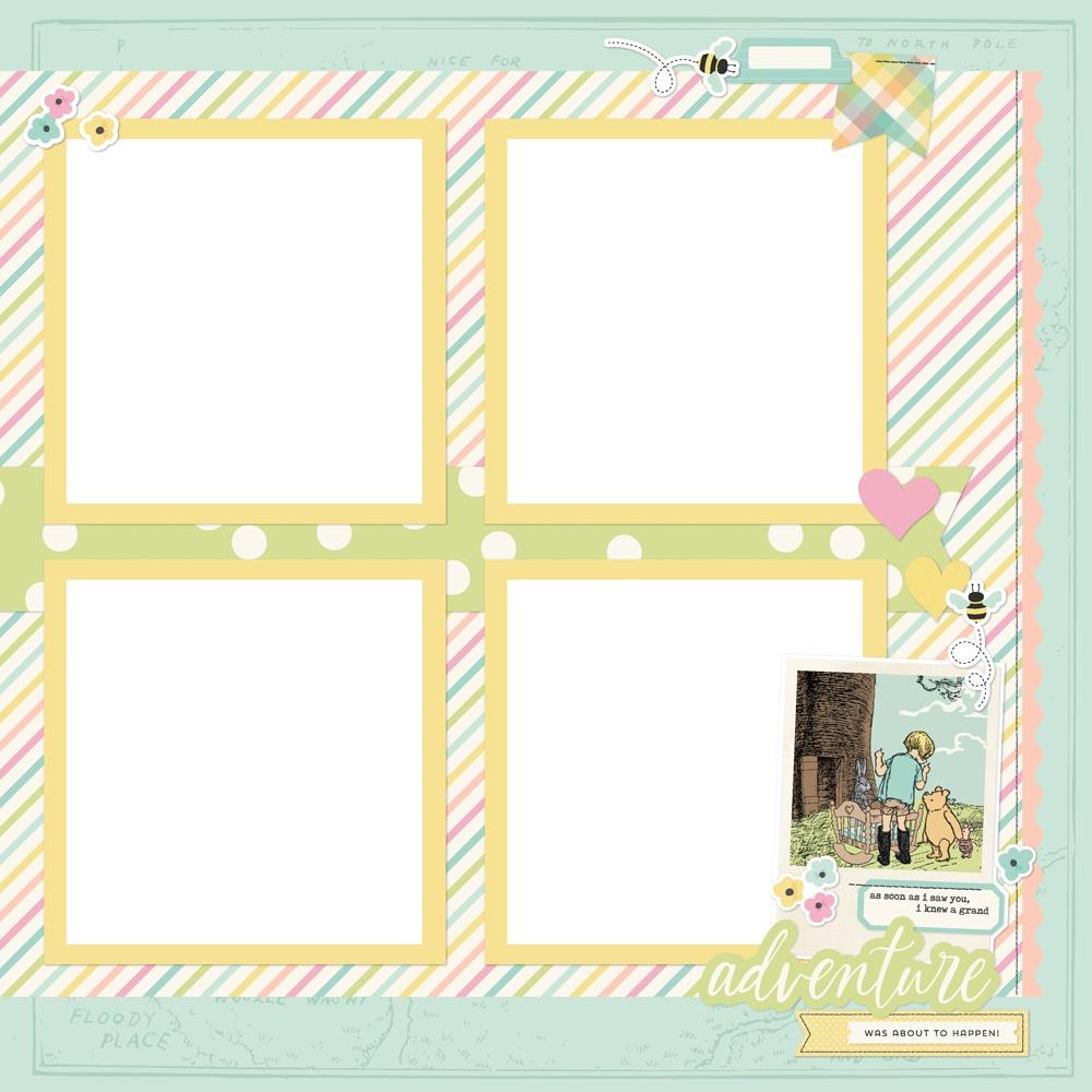 Simple Stories Page Kit - Classic Pooh Baby