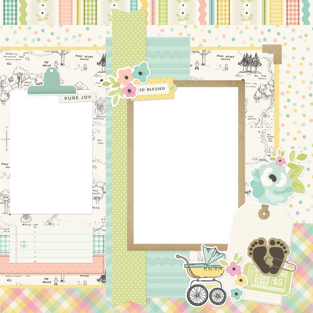 Simple Stories Page Kit - Classic Pooh Baby