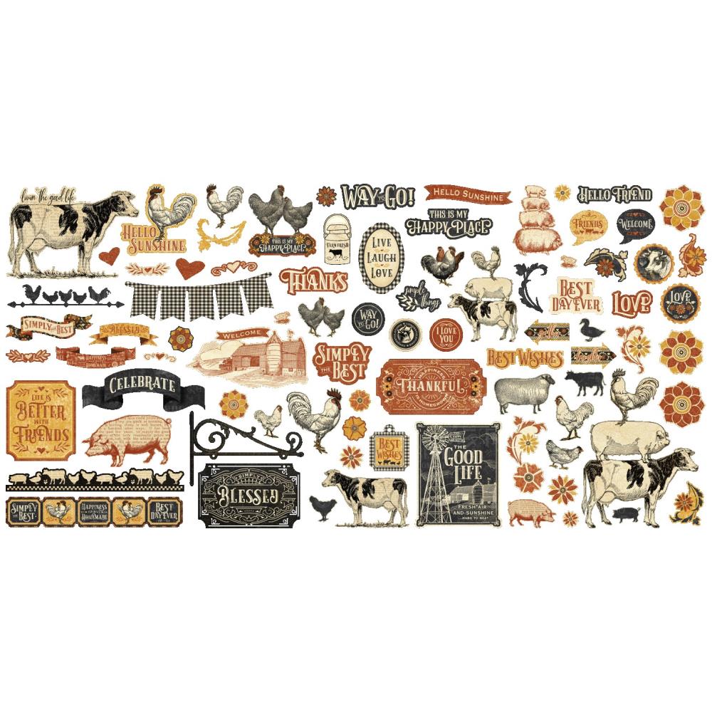 Graphic 45  - Keepsake Edition Pack - Farmhouse