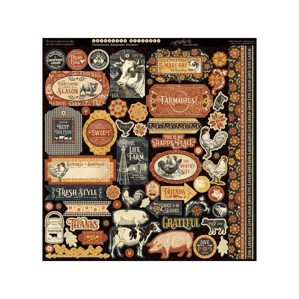 Graphic 45  - Keepsake Edition Pack - Farmhouse