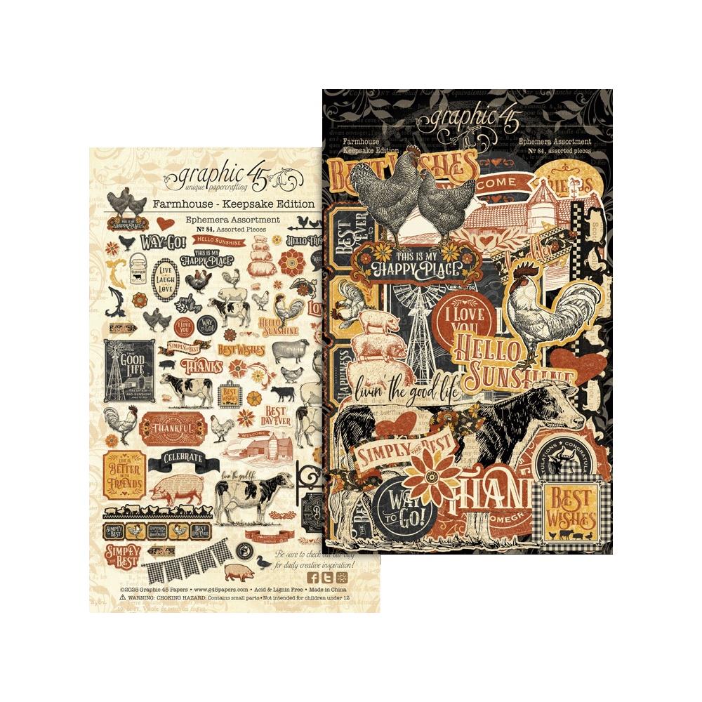 Graphic 45  - Keepsake Edition Pack - Farmhouse