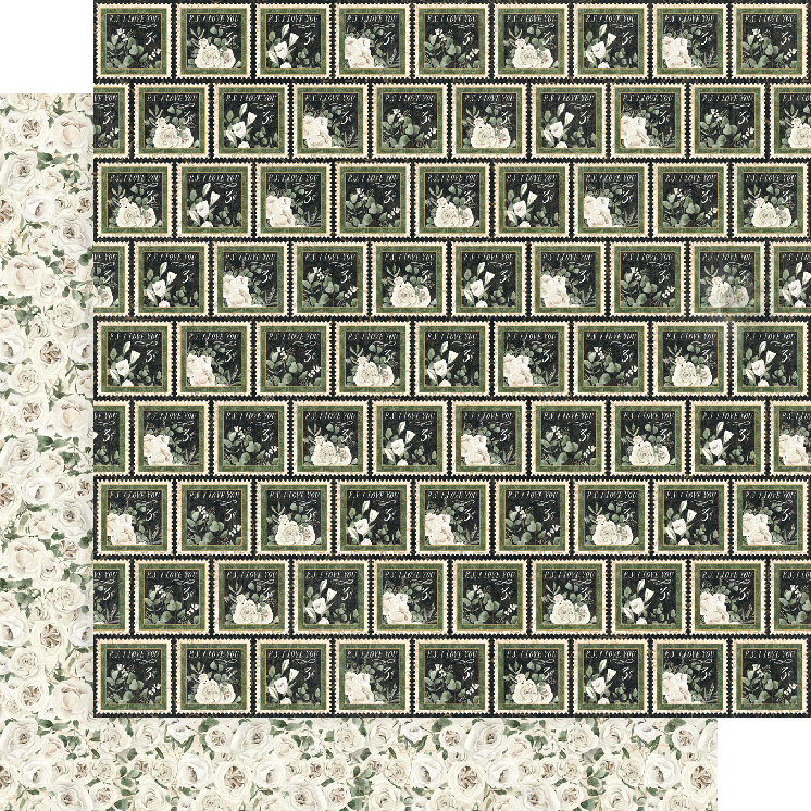 Graphic 45 - 8x8 Paper Pad - P.S. I Love You