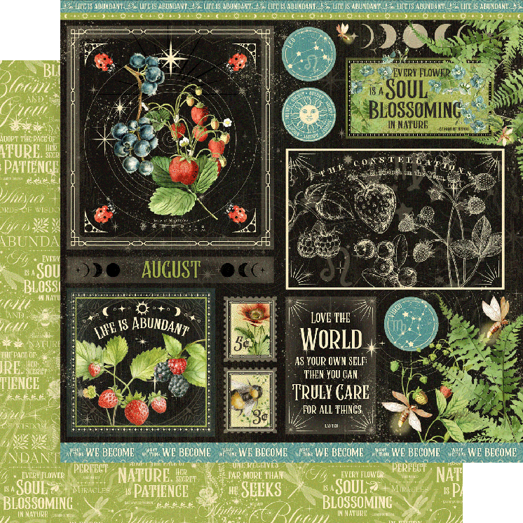 Graphic 45 Collection Pack 8x8 - Life Is Abundant