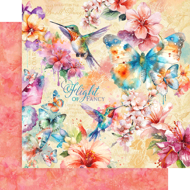 Graphic 45 Collection Pack 12x12 - Flight of Fancy