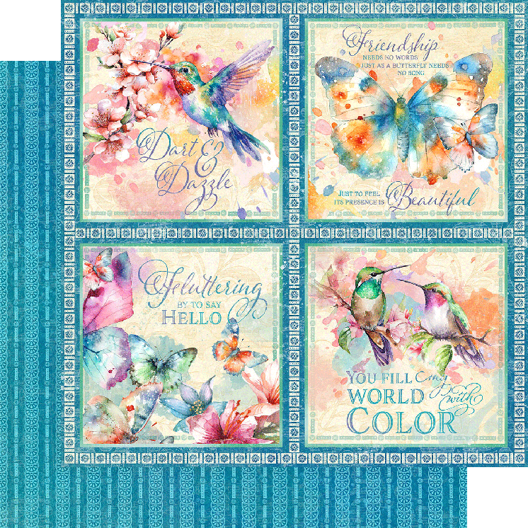 Graphic 45 Collection Pack 12x12 - Flight of Fancy