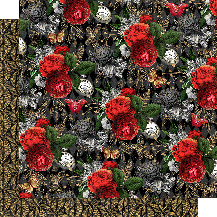 Graphic 45 Collection Pack 12x12 - Curiouser & Curiouser