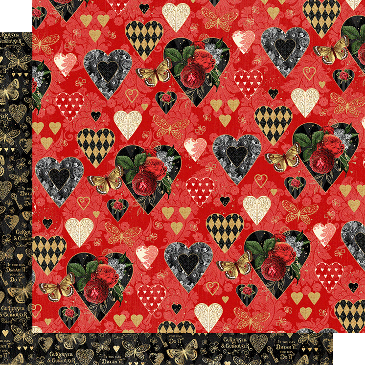 Graphic 45 Collection Pack 8x8 - Curiouser & Curiouser