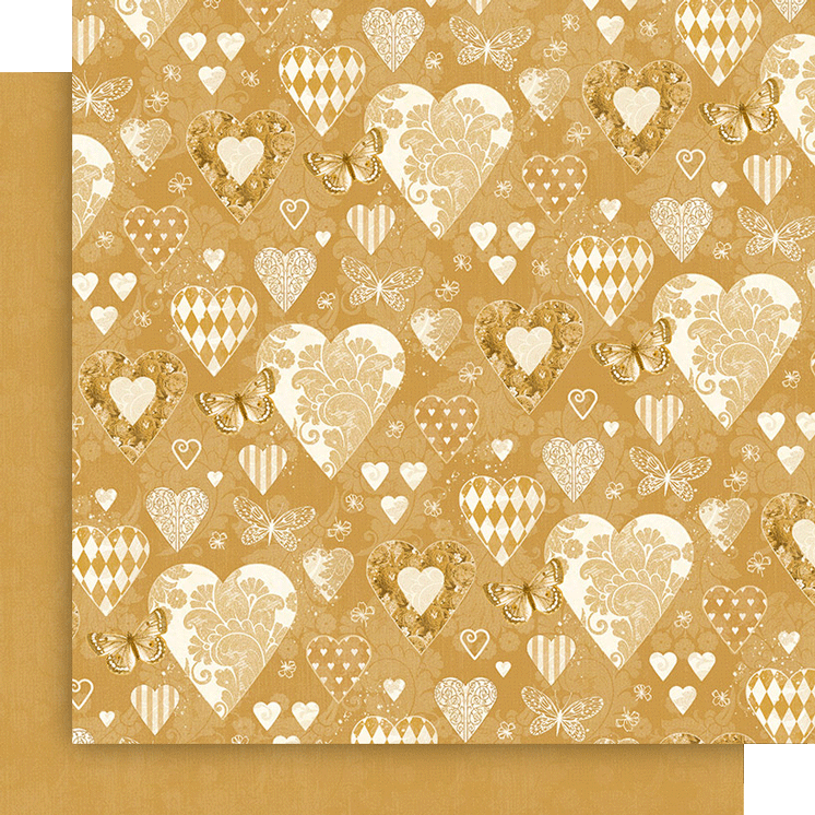 Graphic 45 Patterns & Solids 12×12 - Curiouser & Curiouser