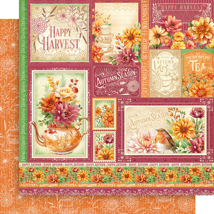 Graphic 45 Collection Pack 12×12 - Season To Celebrate