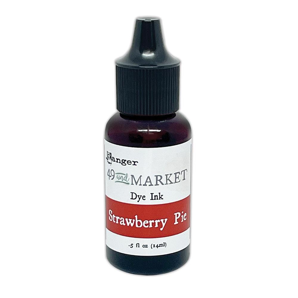 49 and Market Dye Ink Reinker – Strawberry Pie 15ml bottle for refreshing dye ink pads