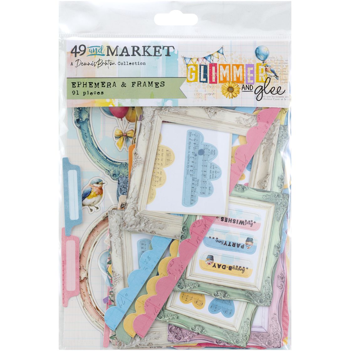 49 And Market Ephemera Set - Glimmer and Glee