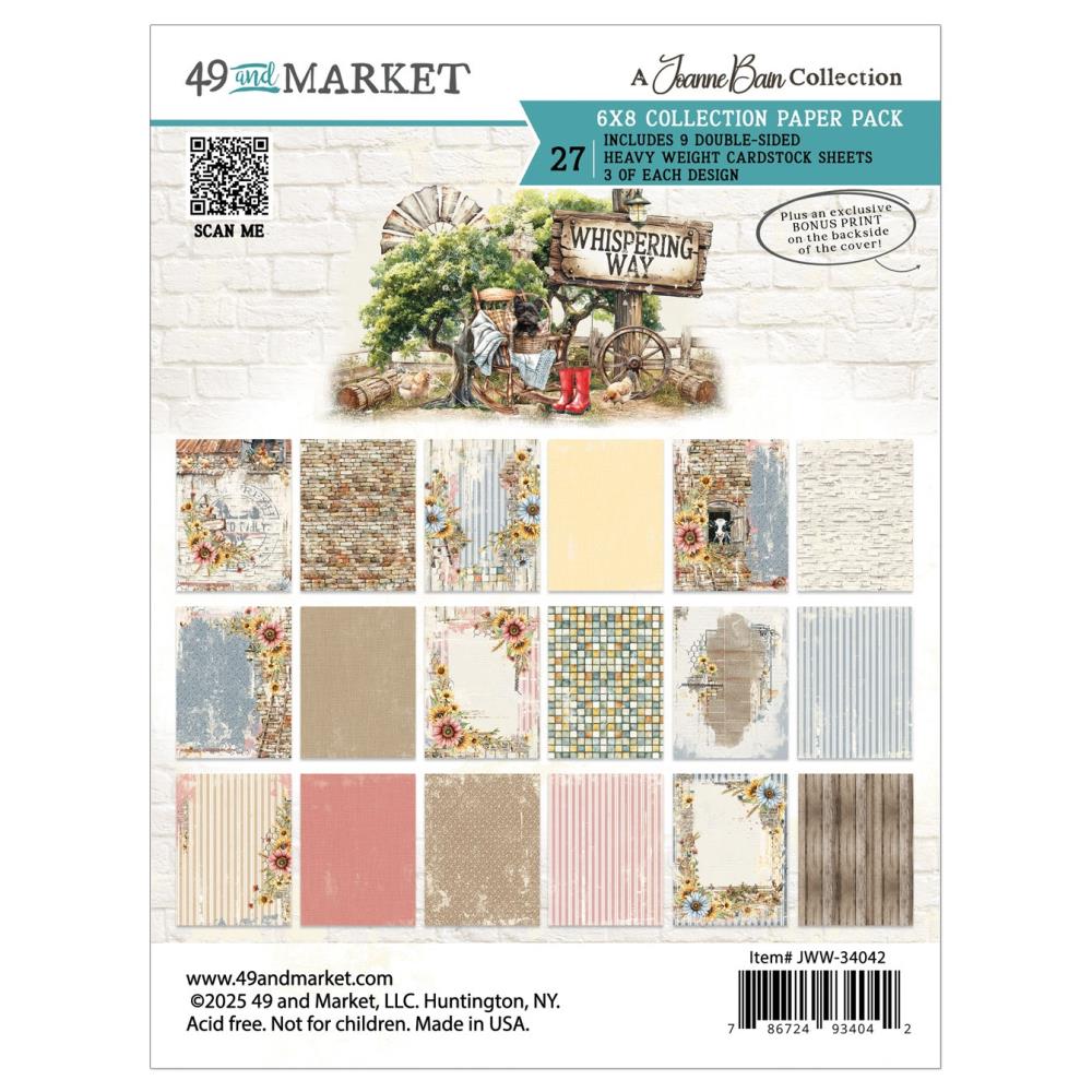 49 & Market Collection Pack 6x8 - Whispering Way