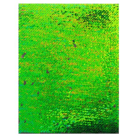 Specialty Green and Black Sequin Specialty paper