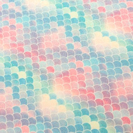 American Crafts Glitter Specialty Paper 8.5"x11" – Lip Gloss Mermaid