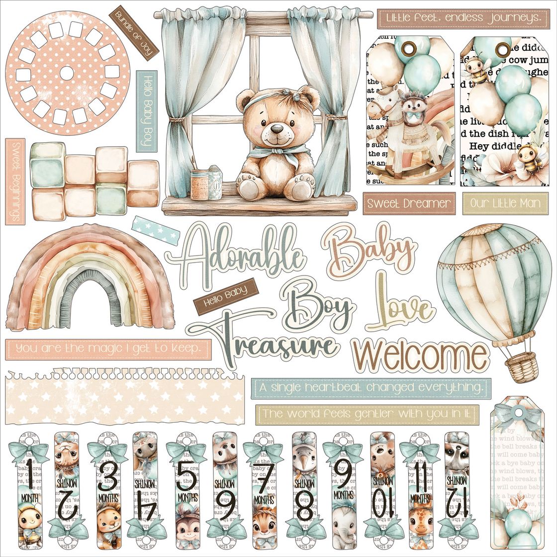 49 and Market All-In-One Kit - Little Dreamers - Spice
