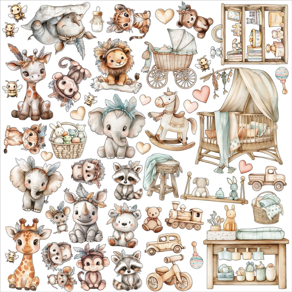 49 and Market All-In-One Kit - Little Dreamers - Spice