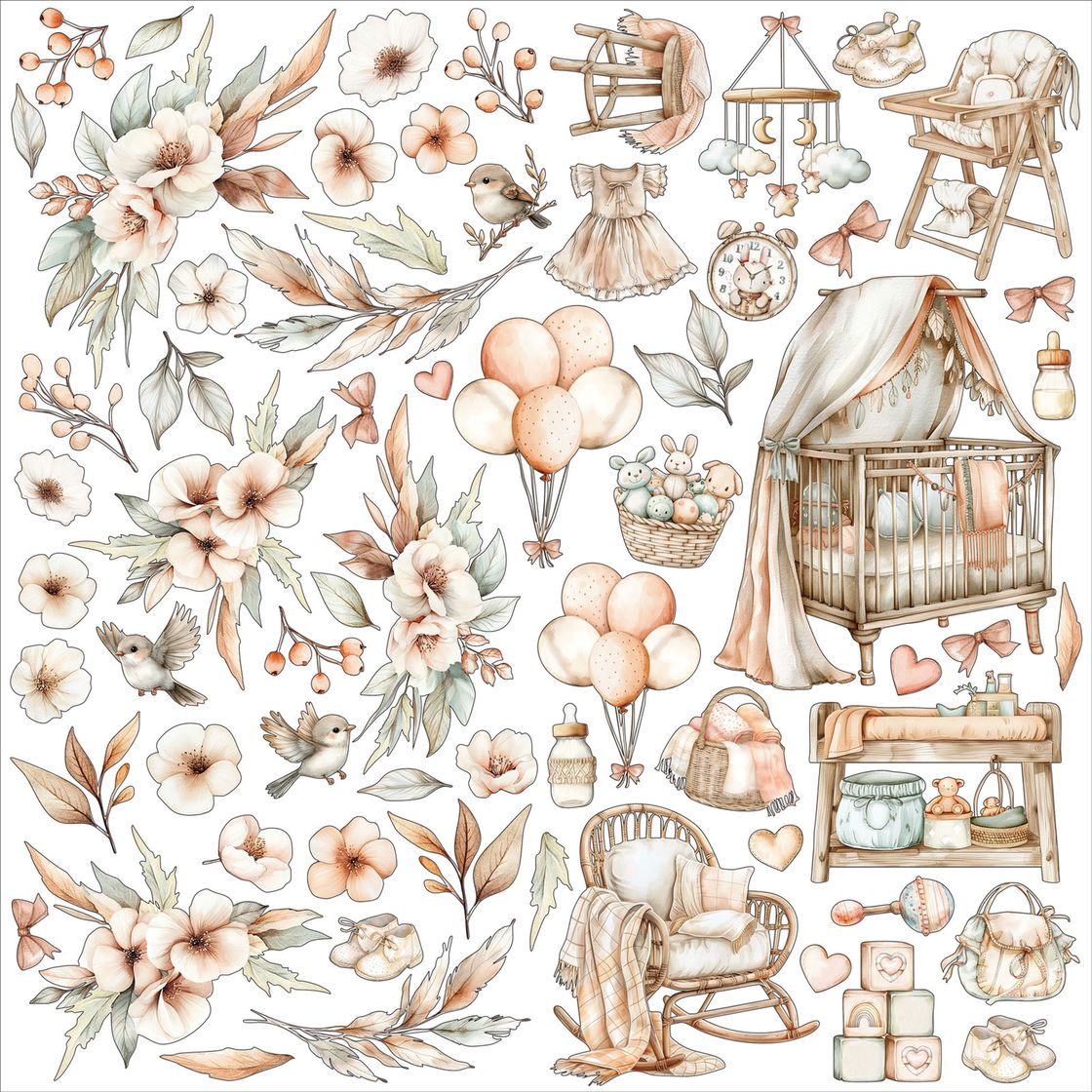 49 and Market All-In-One Kit - Little Dreamers - Sugar