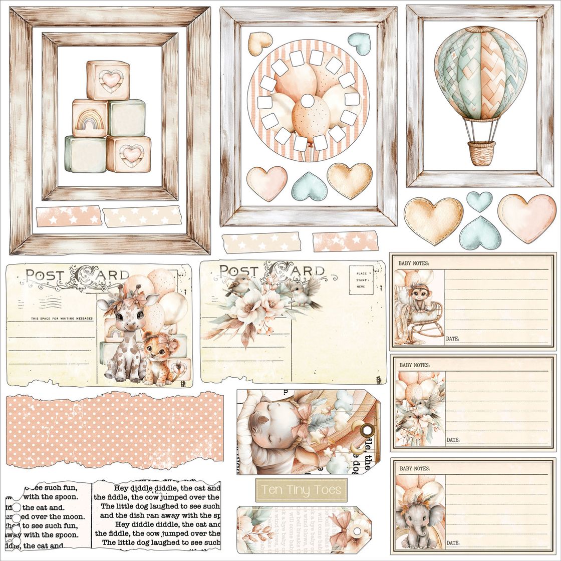 49 and Market All-In-One Kit - Little Dreamers - Sugar