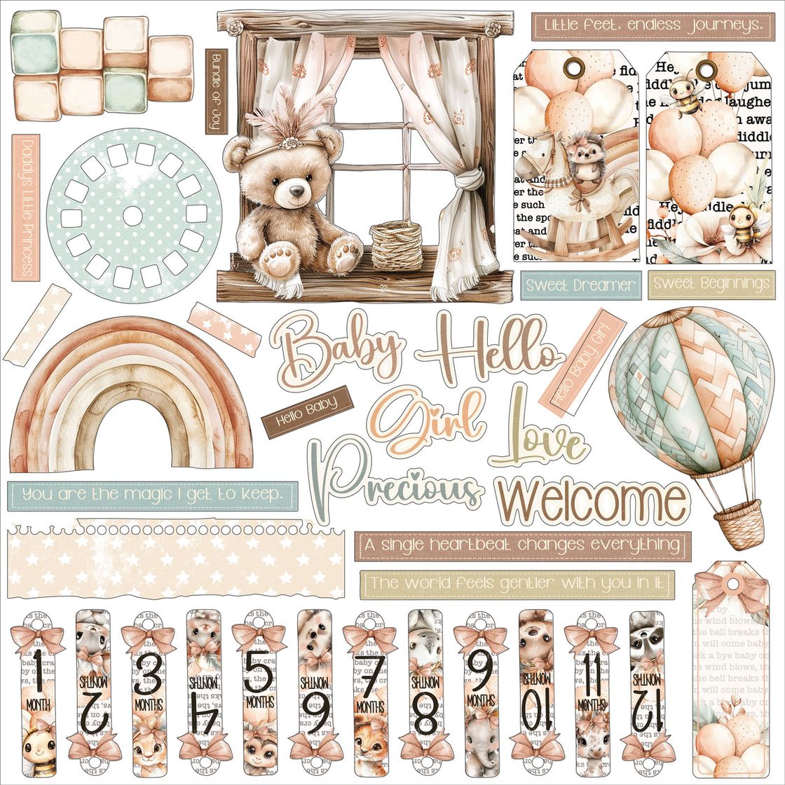 49 and Market All-In-One Kit - Little Dreamers - Sugar