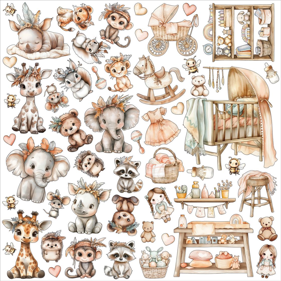 49 and Market All-In-One Kit - Little Dreamers - Sugar