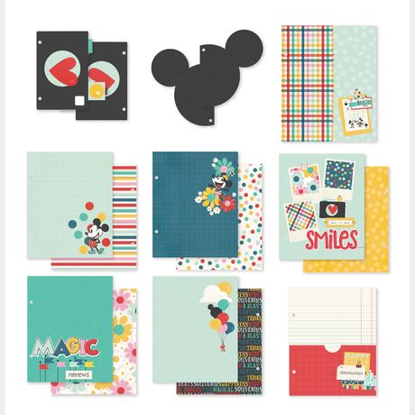 Simple Stories Binder Inserts 6X8 - Say Cheese Happiest Place
