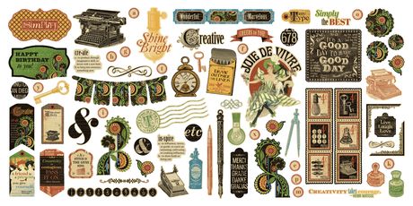 Graphic 45  - Keepsake Edition Pack - Typography