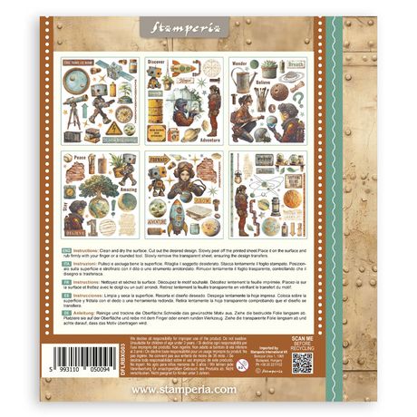Stamperia Rub-On Selection - A New Beginning