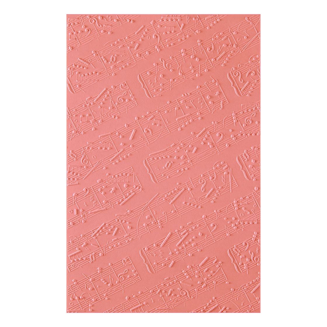 Spellbinders 3D Embossing Folder - Favorite Song