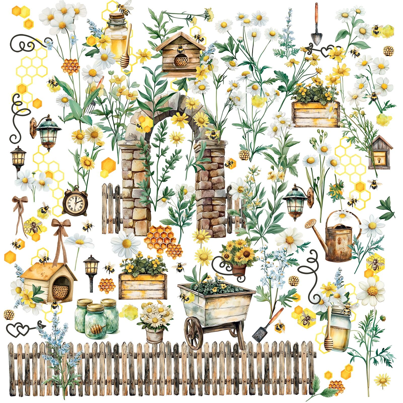 49 And Market Laser Cut Outs - Botanical Buzz