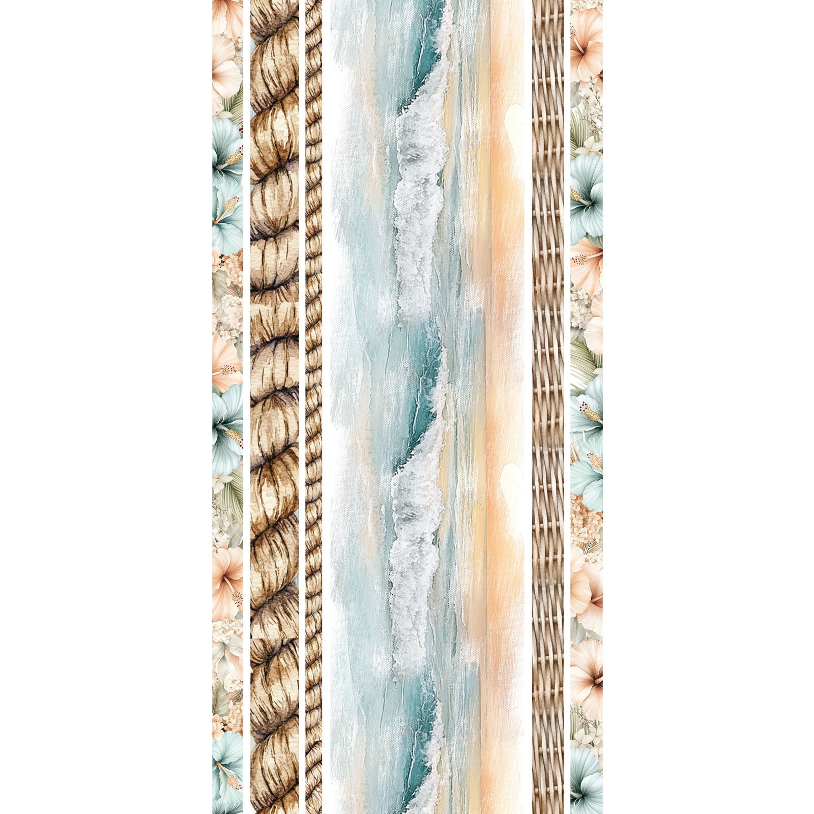 49 And Market Washi Tape Set - Coastal Soul