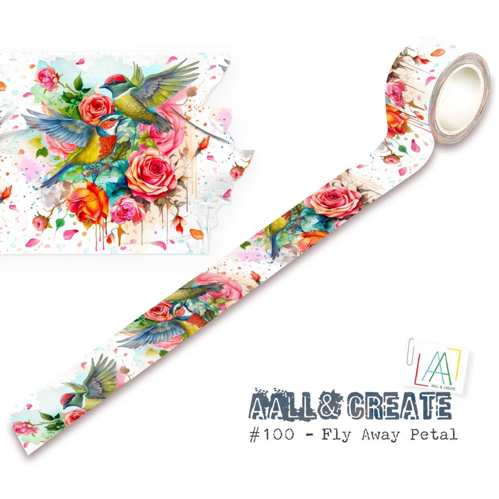 AALL And Create Washi Tape - Fly Away Petal