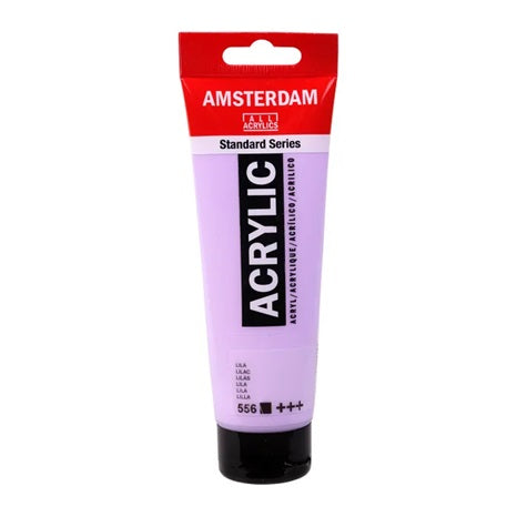 Amsterdam All Acrylics Paint - Lilac 556