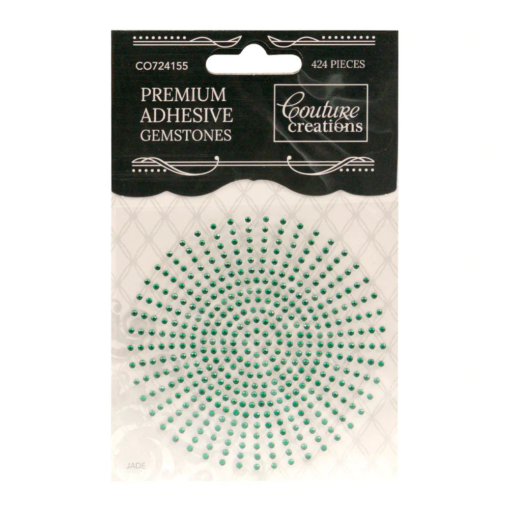 Couture Creations Adhesive Gemstones - Jade