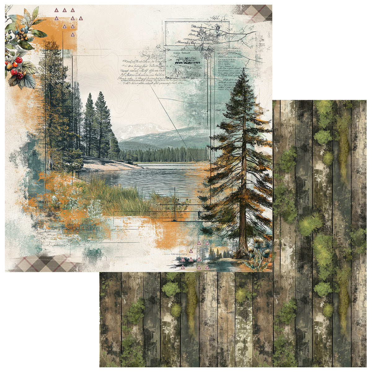 49 and Market Collection Pack 12X12 - Campfire Memories