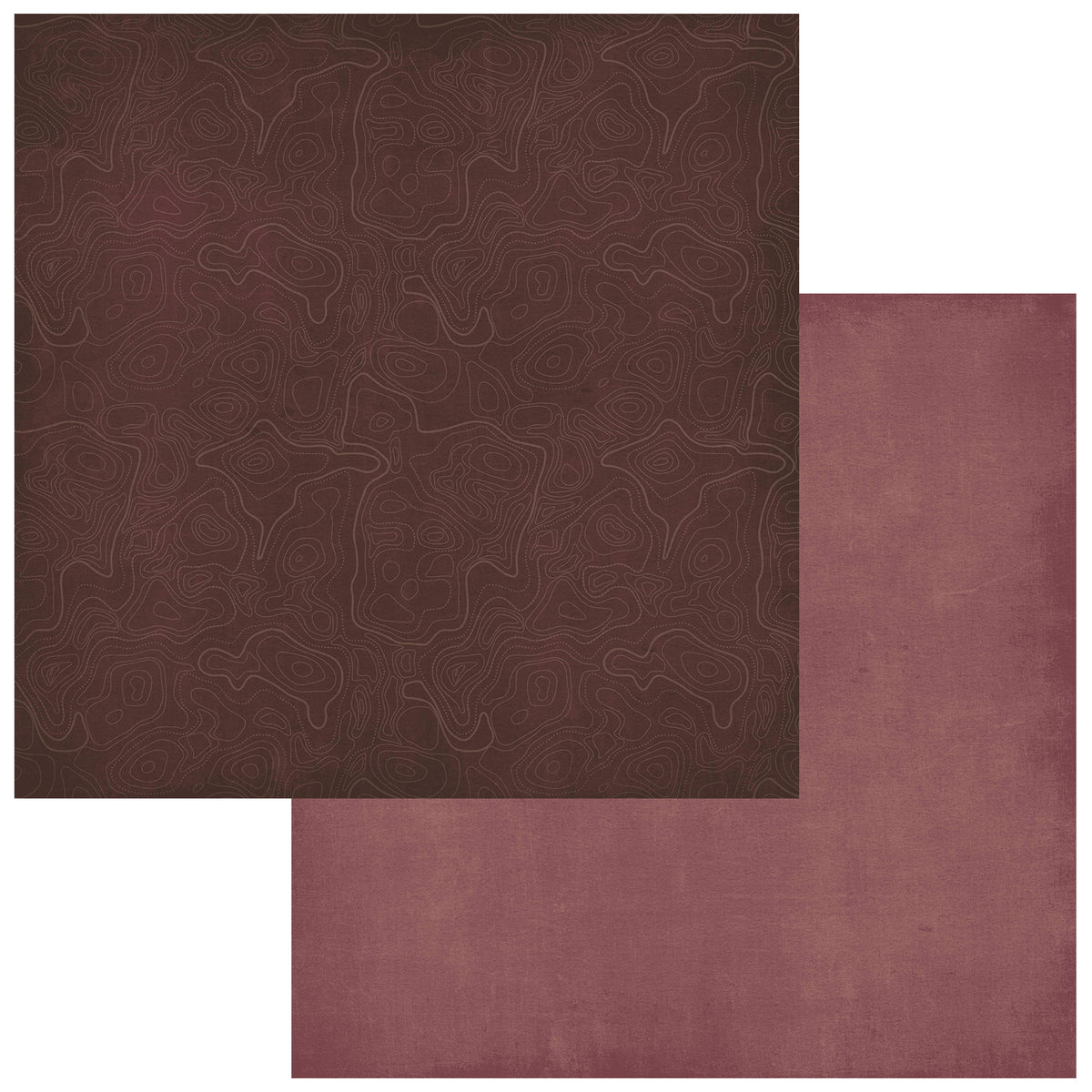 49 And Market Collection Pack 12X12 - Campfire Memories Paper Sheets – Solid