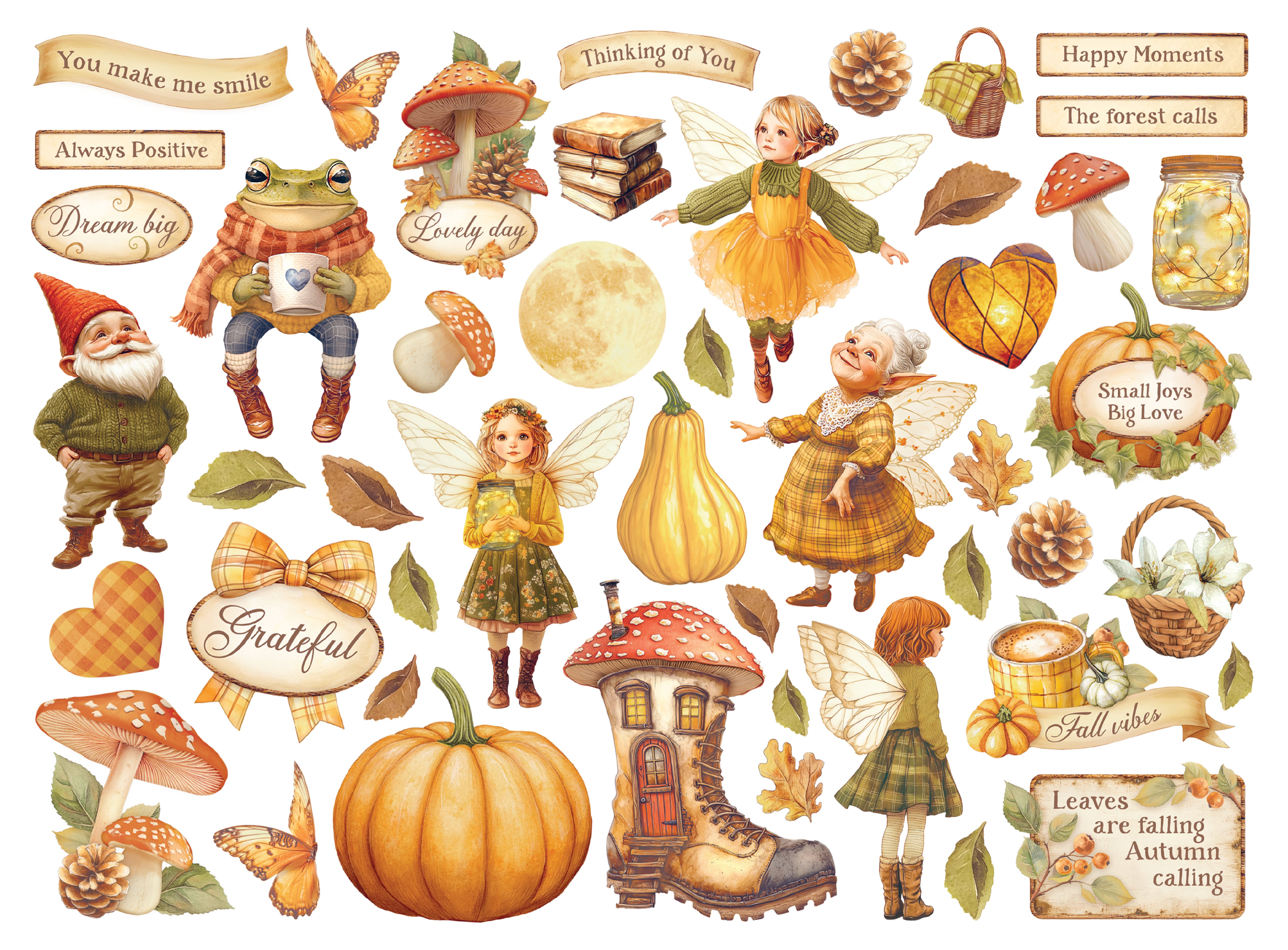 Stamperia Die-Cuts - Whispering Woods