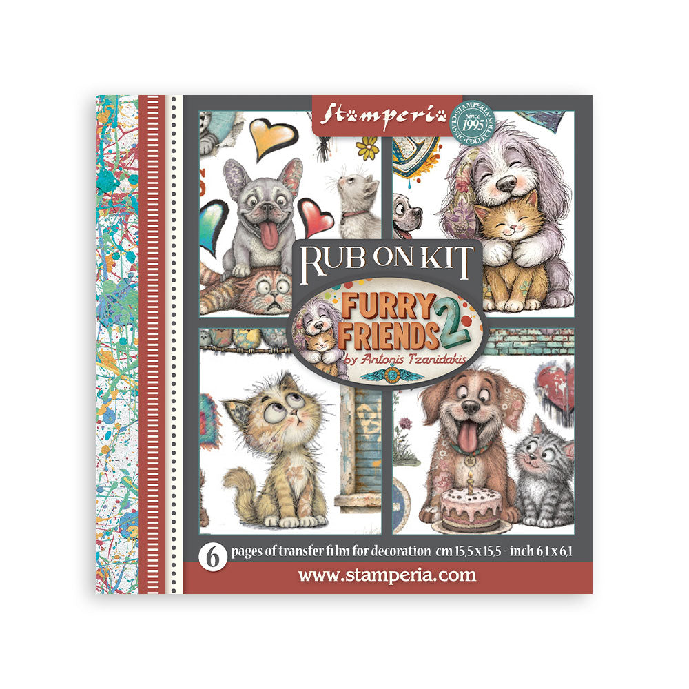 Stamperia Junk Journal Kit - Furry Friends 2