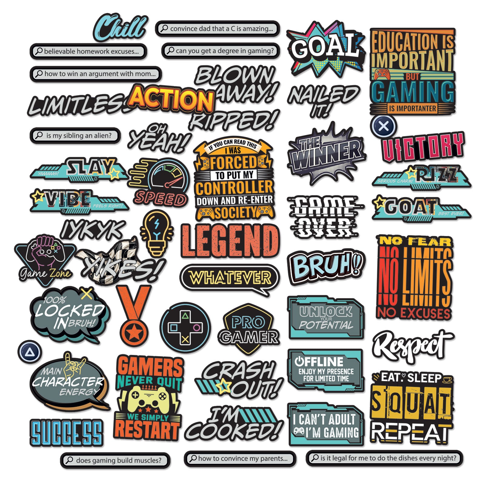 49 and Market Chipboard Set – Level Up