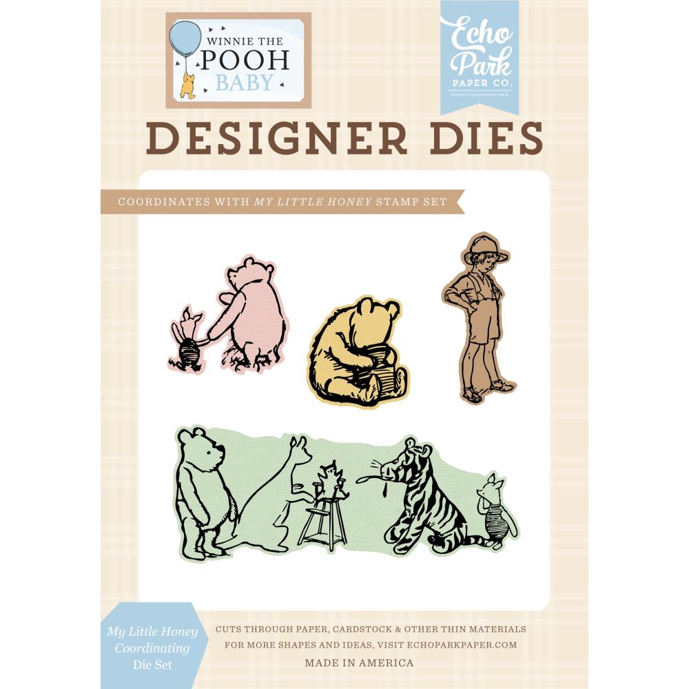 Echo Park Dies Winnie The Pooh Baby Medium Die Set - My Little Honey