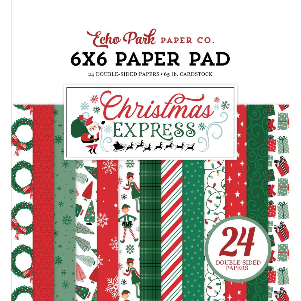 Echo Park Double-Sided Paper Pad 6x6 - Christmas Express