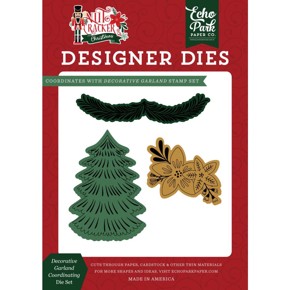 Echo Park Nutcracker Christmas Dies - Decorative Garland Coordinating