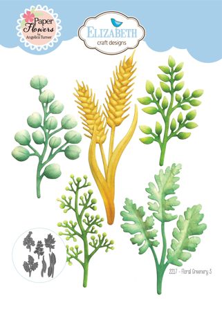 Elizabeth Craft Die Set - Floral Greenery 3