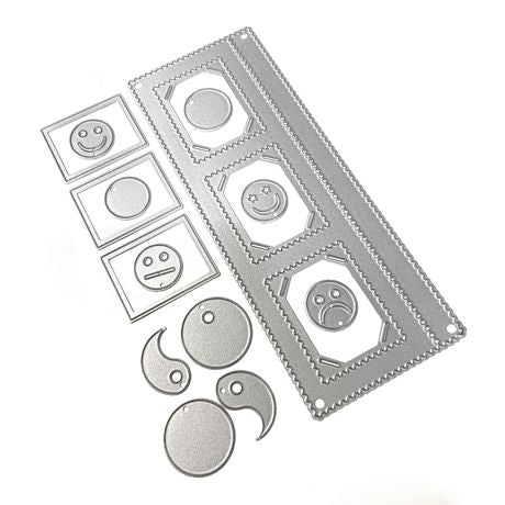 Elizabeth Craft Die Set - Stamp Photo Frame Overlay