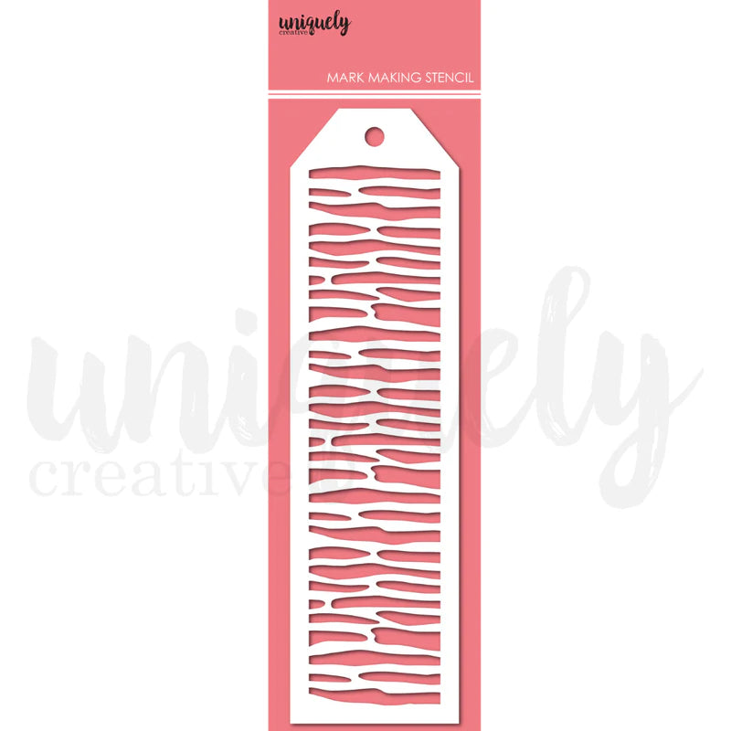 Uniquely Creative - Mark Making Stencil - Evangeline